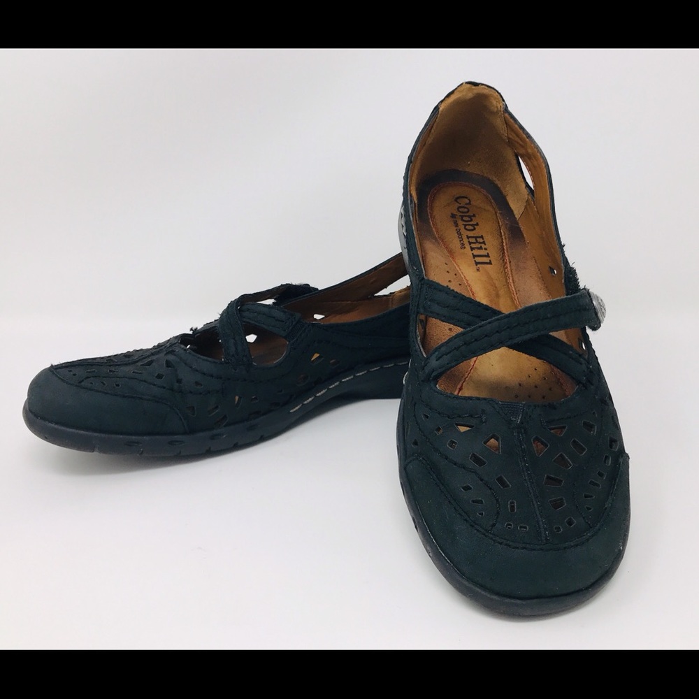 Cobb Hill by New Balance black leather Mary Janes
